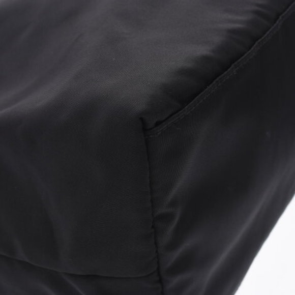 PRADA Black Nylon Leather Tote Bag - Picture 6 of 12